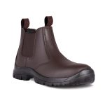 Solid Leather Chelsea Boots | Durable Work Footwear - Image 4