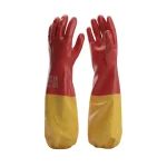 PVC Shoulder Length Gloves | Industrial Waterproof Safety Gloves