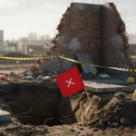 Warning Safety Flag | High-Visibility Red Signal for Industrial Use - Image 2