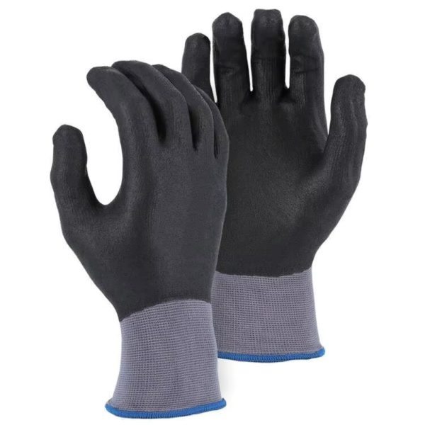 Nitrile Nylon Safety Gloves with Coated Palm